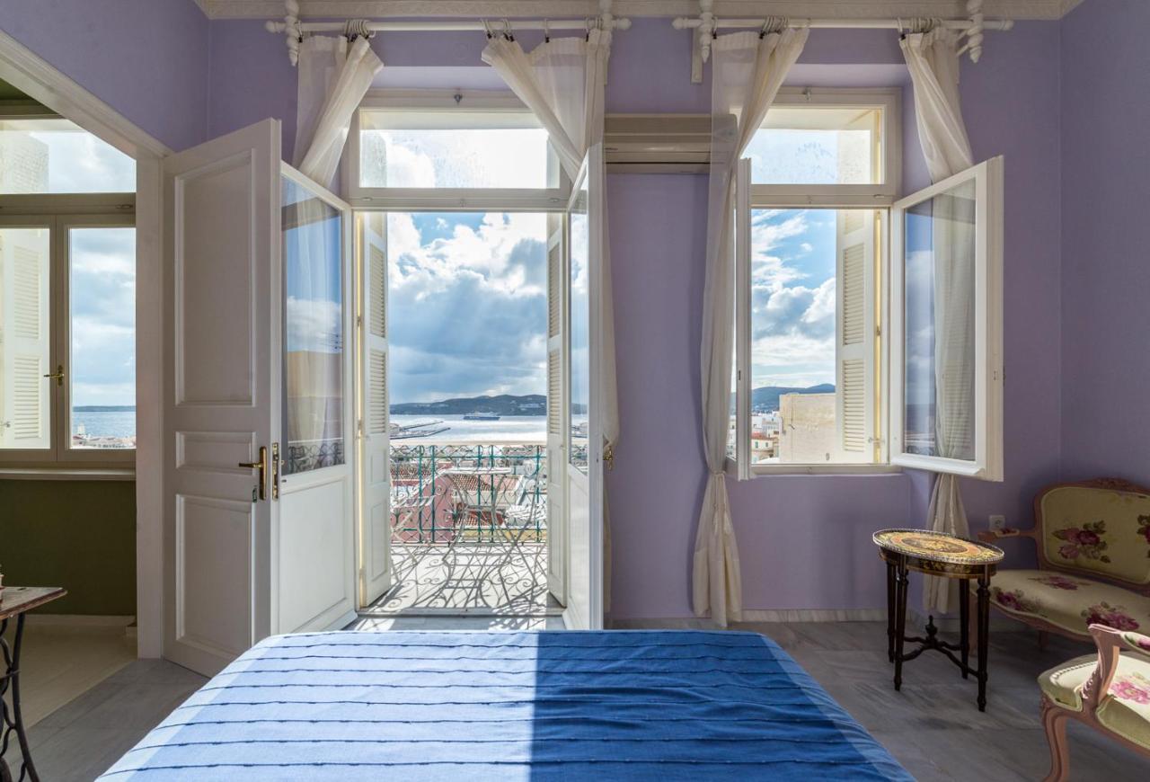 Villa Maria-Syros 埃尔莫波利斯 外观 照片