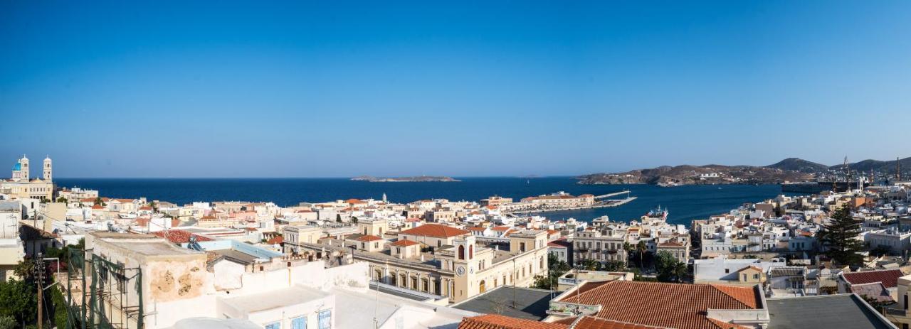 Villa Maria-Syros 埃尔莫波利斯 外观 照片