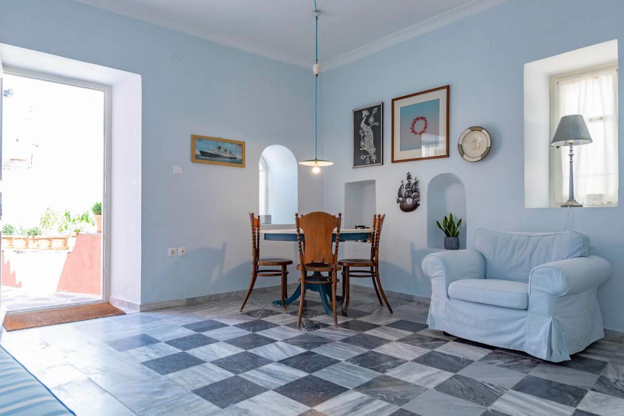 Villa Maria-Syros 埃尔莫波利斯 外观 照片